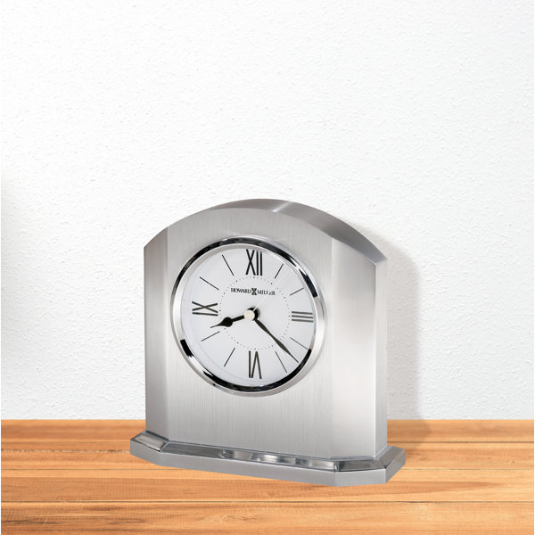 Howard Miller Lincoln Analog Quartz Alarm and Tabletop Clock Wayfair